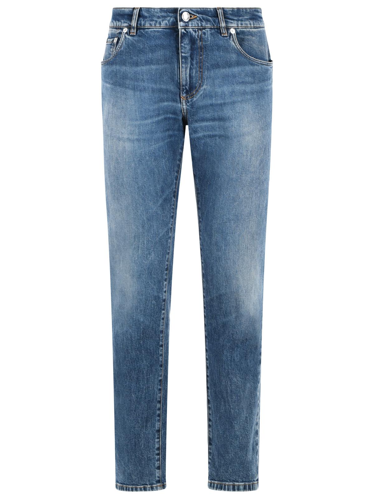 Dolce & Gabbana Blue Stretch Denime Jeans Men DOLCE & GABBANA
