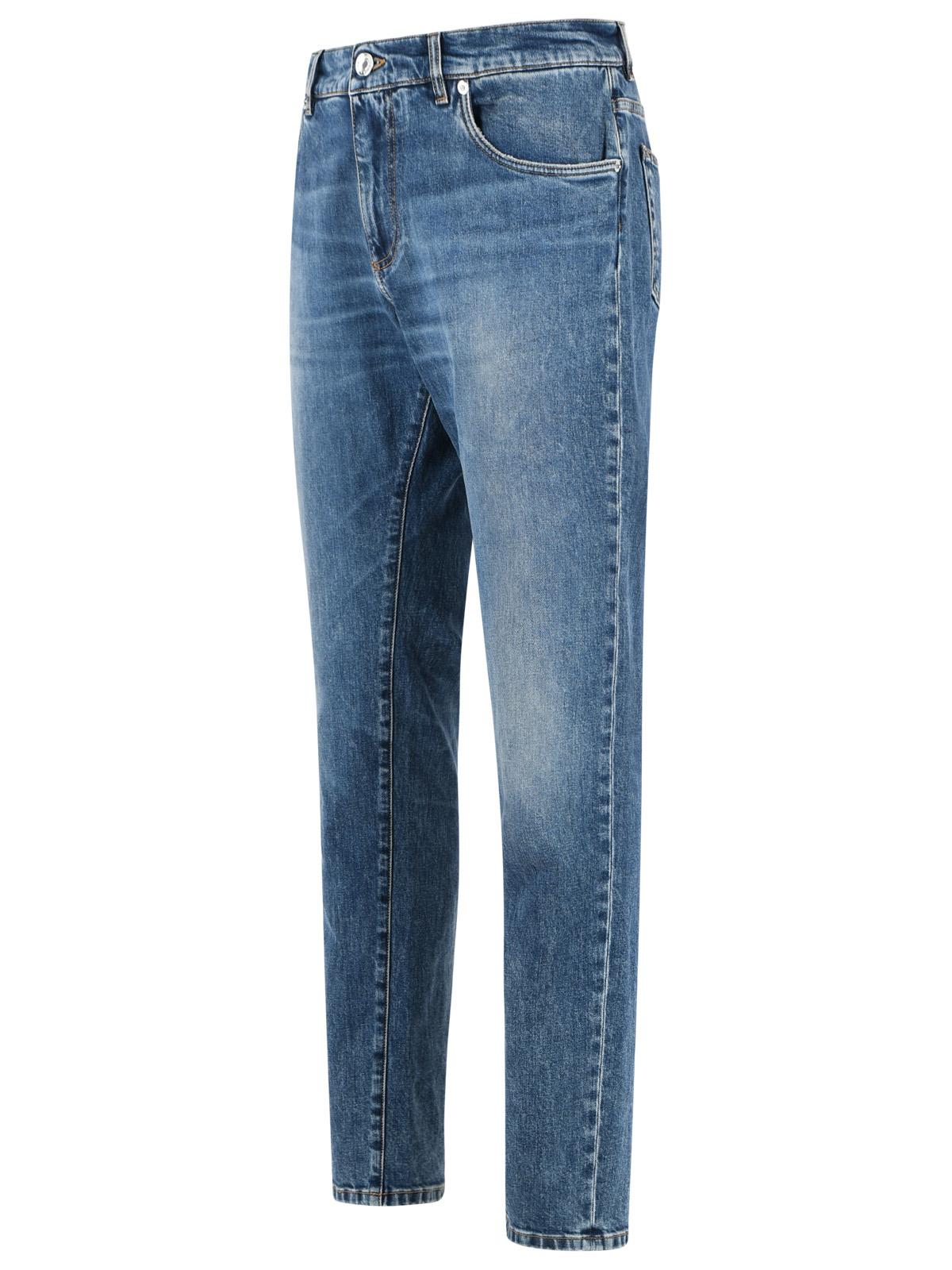 Dolce & Gabbana Blue Stretch Denime Jeans Men DOLCE & GABBANA