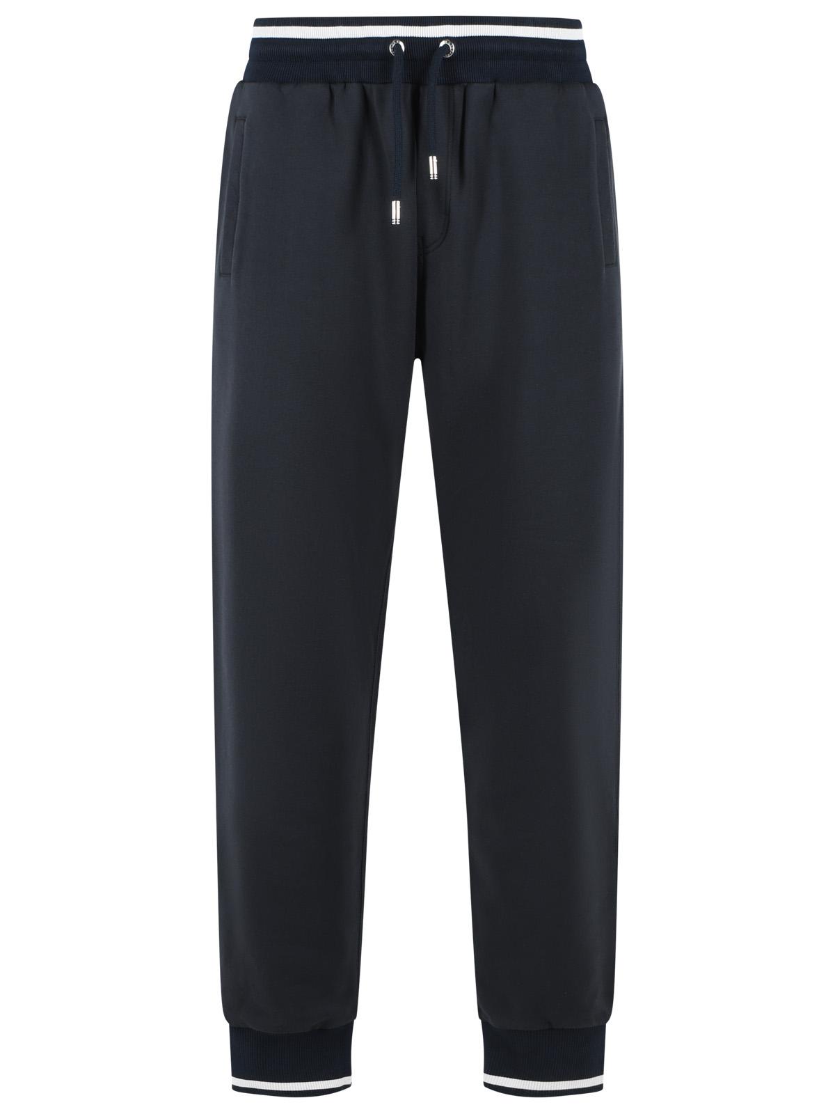 Dolce & Gabbana Jogger' Blue Cotton Pants Men DOLCE & GABBANA
