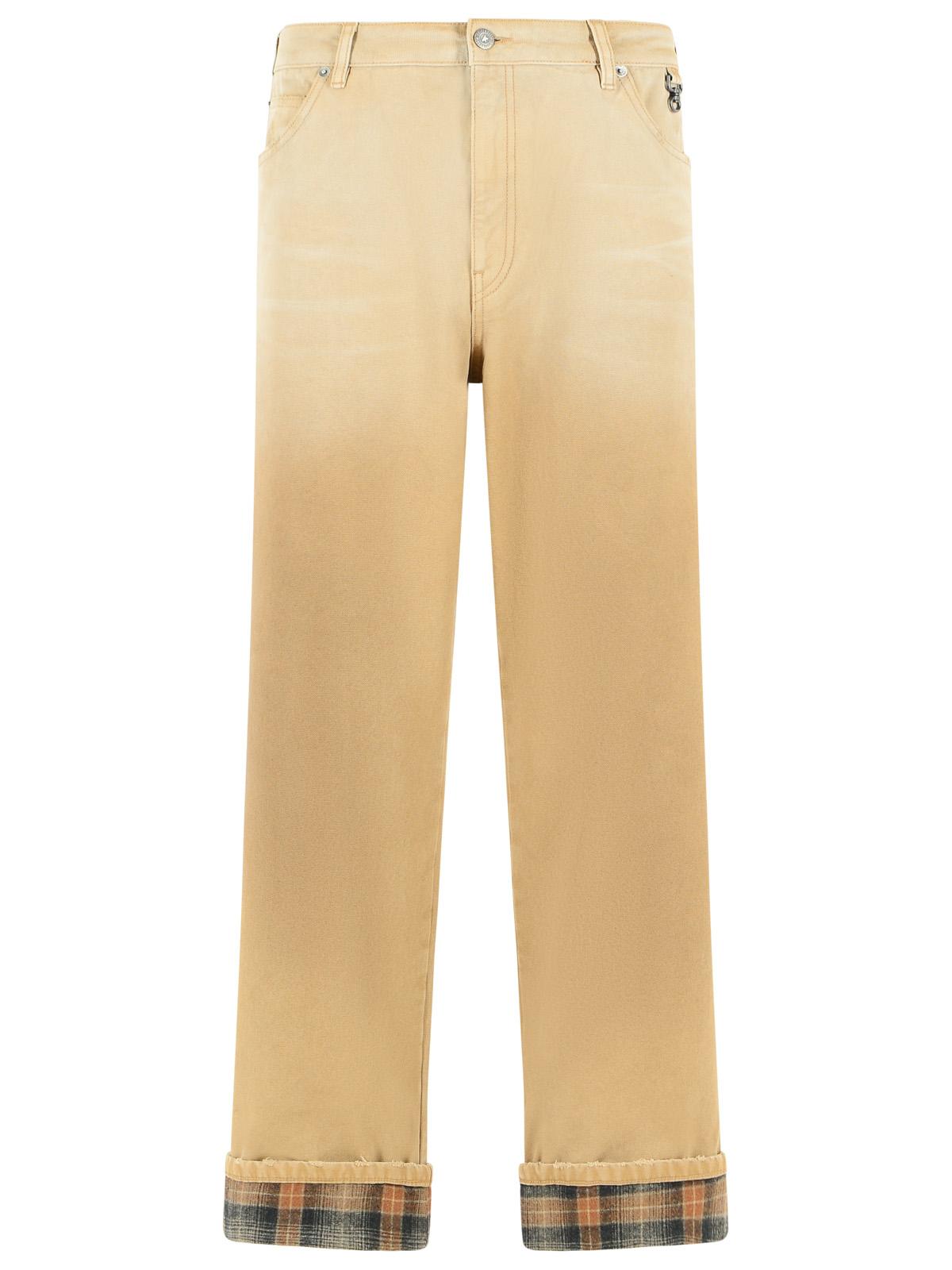 Golden Goose 'Painter' Beige Cotton Pants Men GOLDEN GOOSE