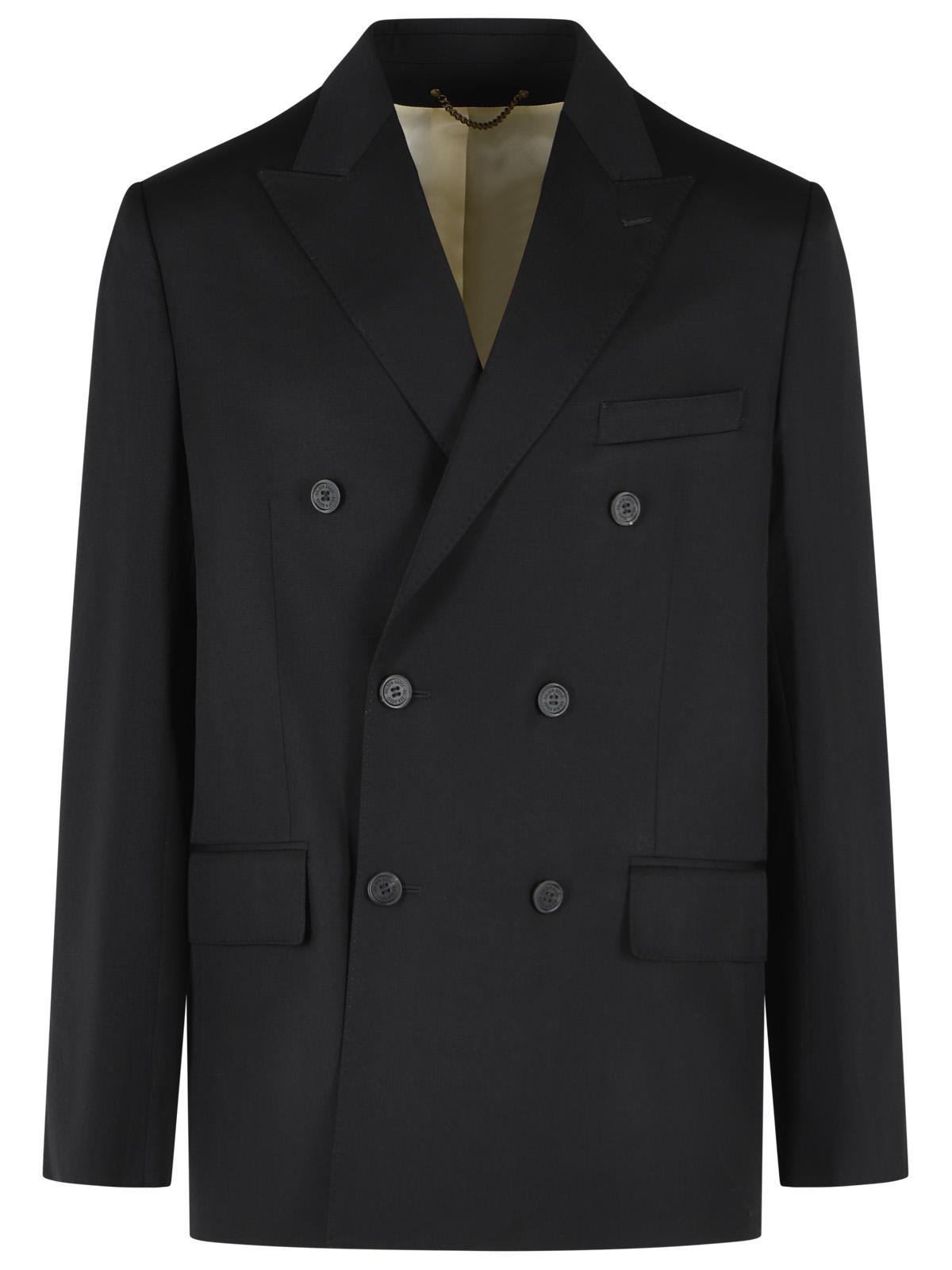 Golden Goose Black Virgin Wool Blazer Men GOLDEN GOOSE