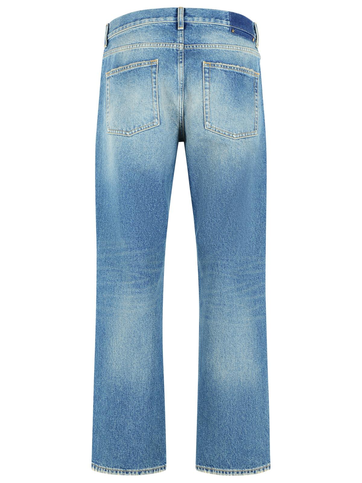 Golden Goose Loose 'Skate' Blue Cotton Jeans Men GOLDEN GOOSE