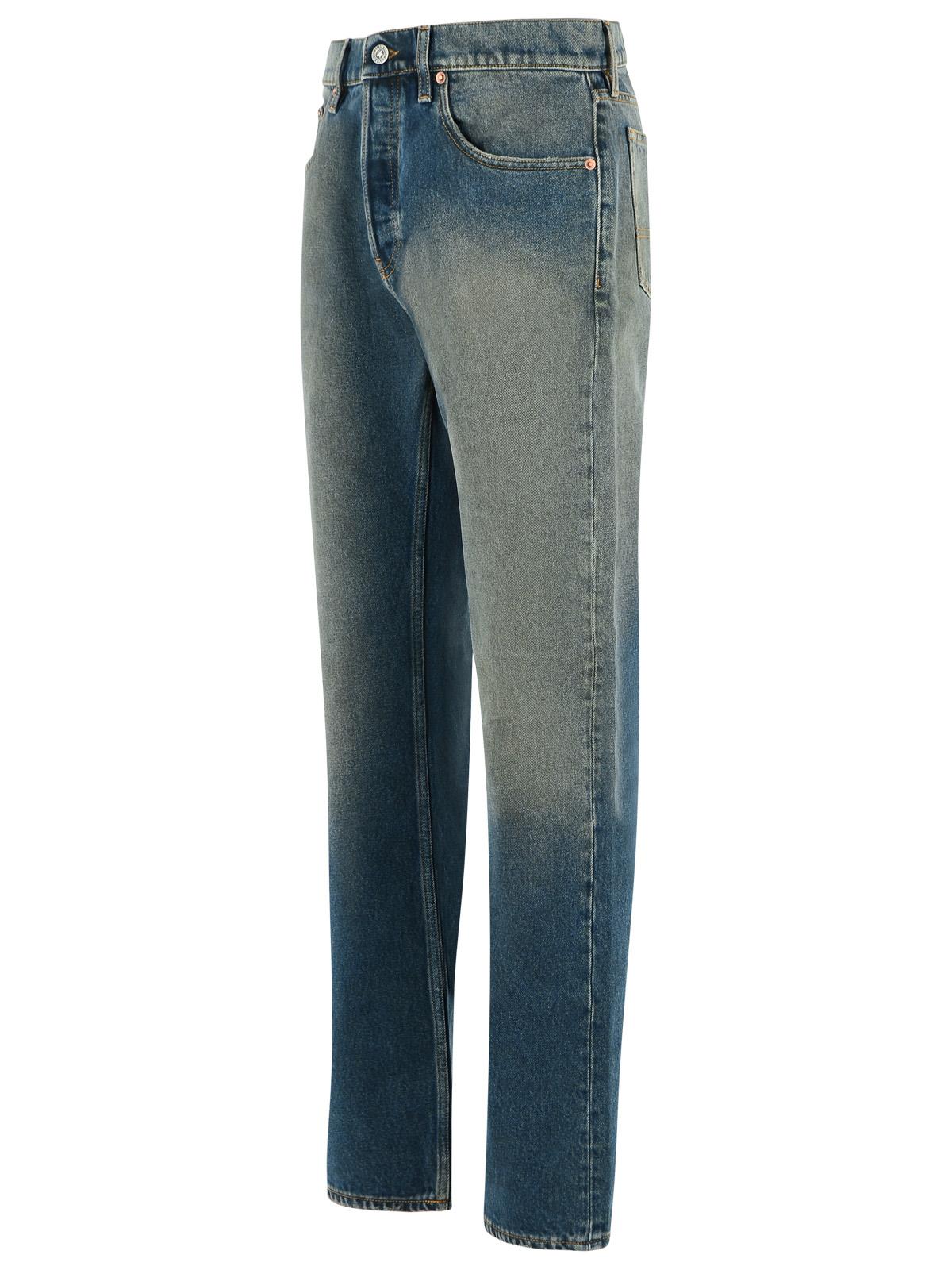 Golden Goose Straight 'Patrick' Blue Cotton Jeans Men GOLDEN GOOSE