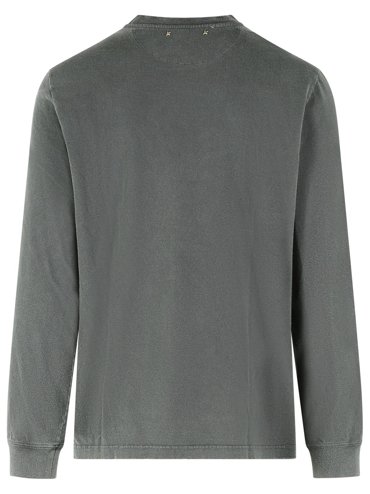 Golden Goose Gray Cotton T-Shit Men GOLDEN GOOSE