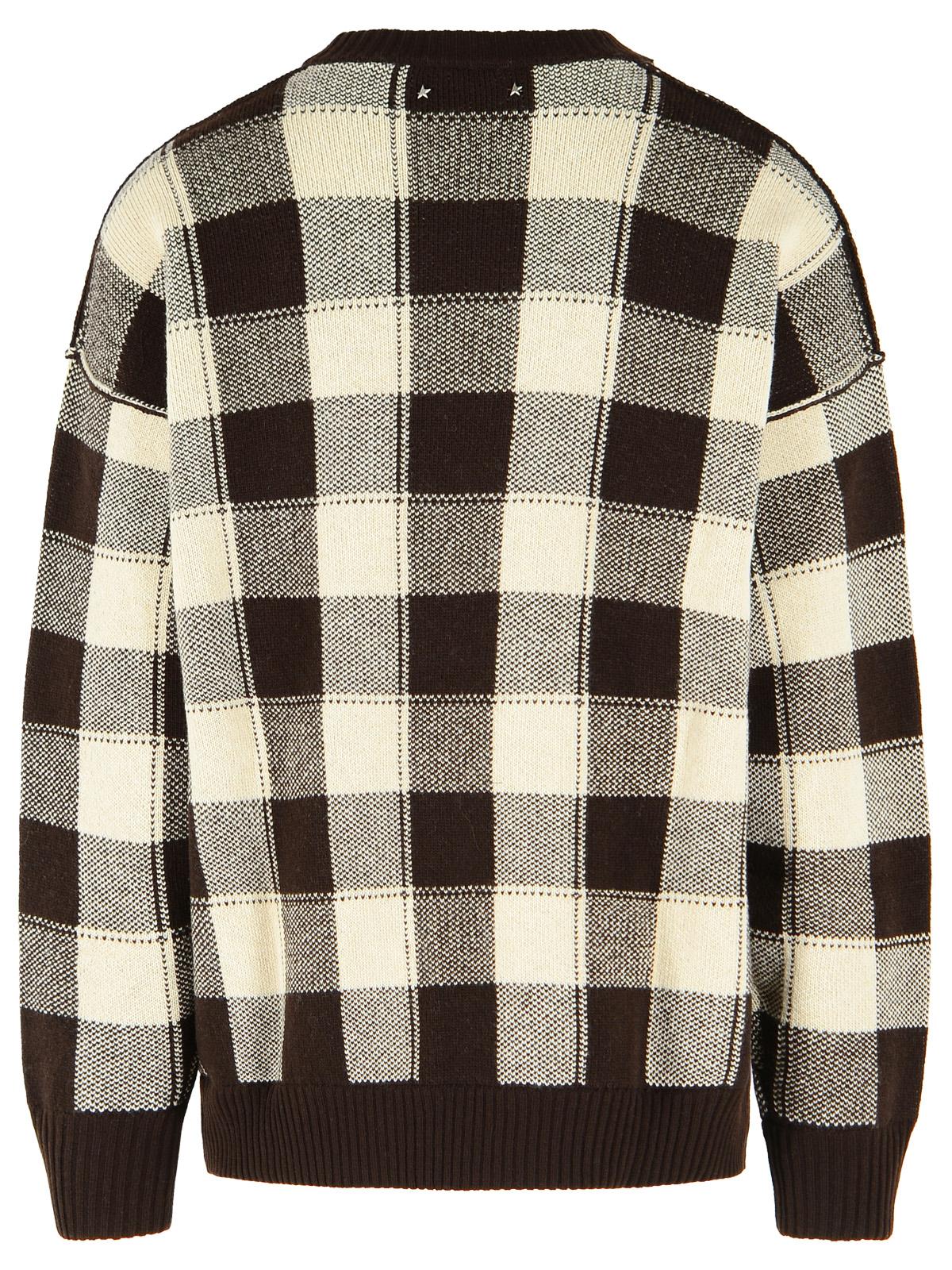 Golden Goose Brown Wool Sweater Men GOLDEN GOOSE