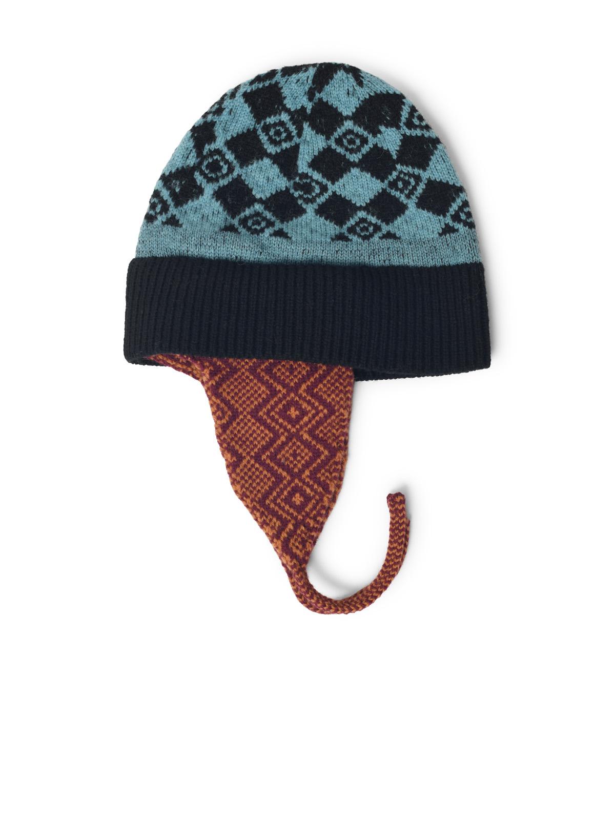 Dries Van Noten Multicolor Wool Beanie Men DRIES VAN NOTEN