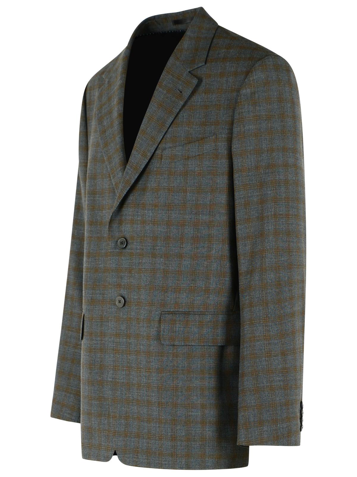 Dries Van Noten Brown Wool Oversize Blazer Men DRIES VAN NOTEN