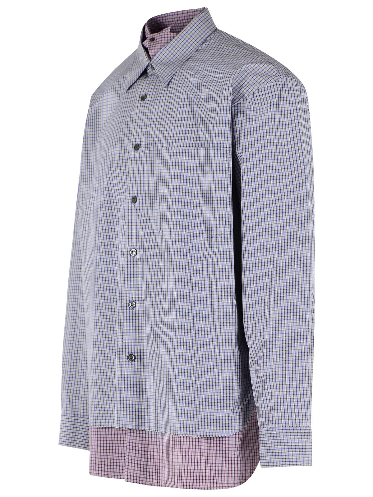 Dries Van Noten Navy Cotton Shirt Men DRIES VAN NOTEN