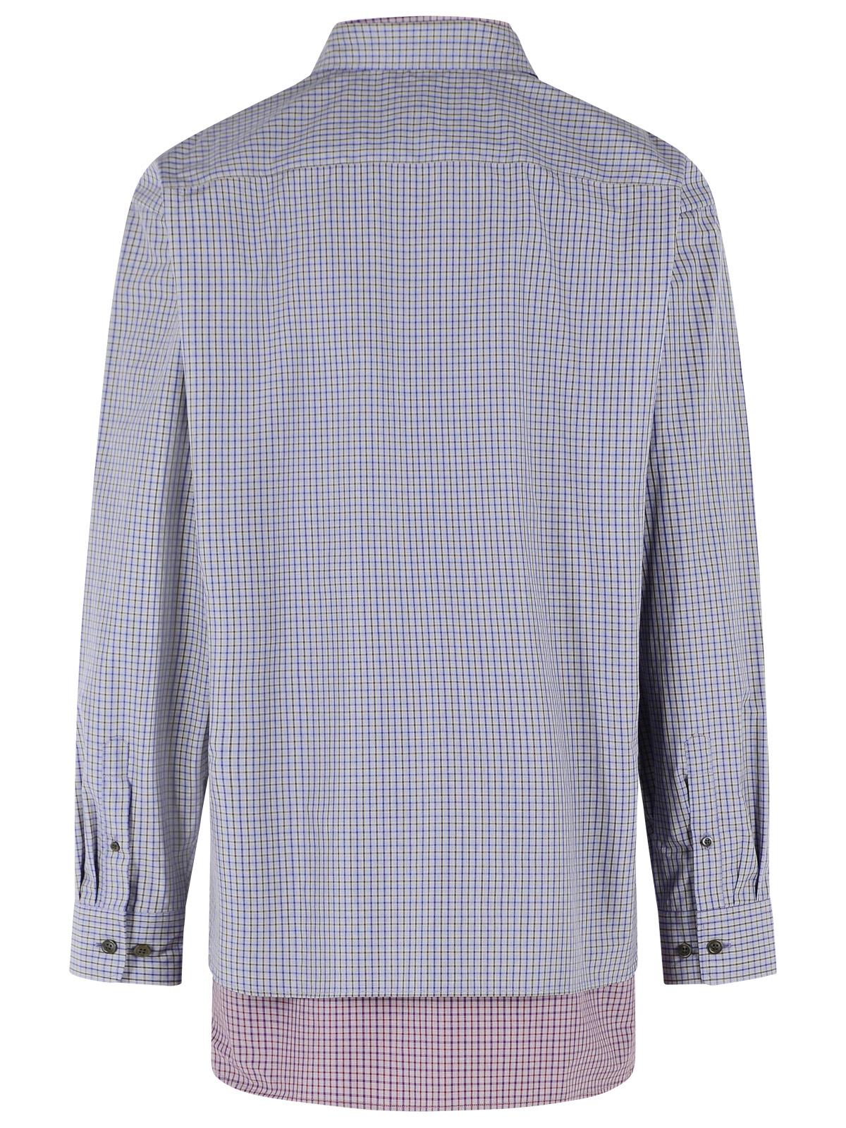 Dries Van Noten Navy Cotton Shirt Men DRIES VAN NOTEN