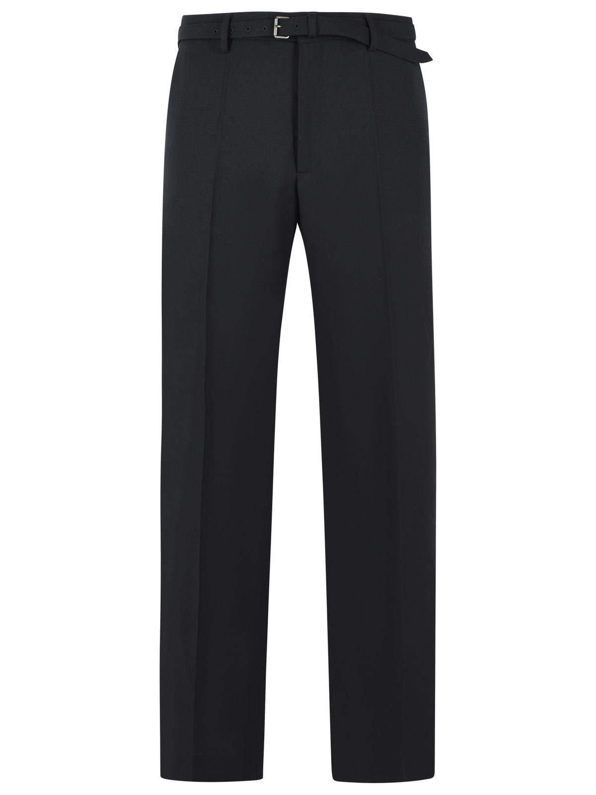 Dries Van Noten 'Preston' Black Wool Pants Men DRIES VAN NOTEN
