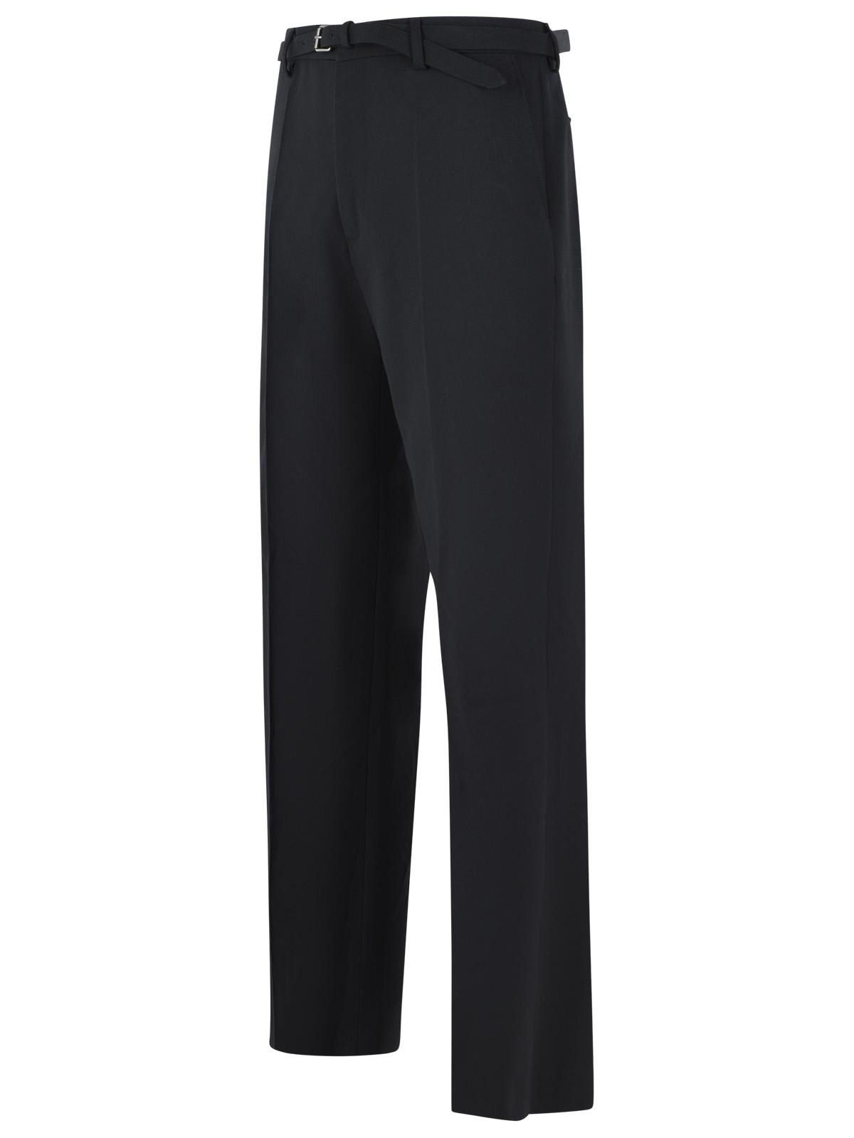 Dries Van Noten 'Preston' Black Wool Pants Men DRIES VAN NOTEN