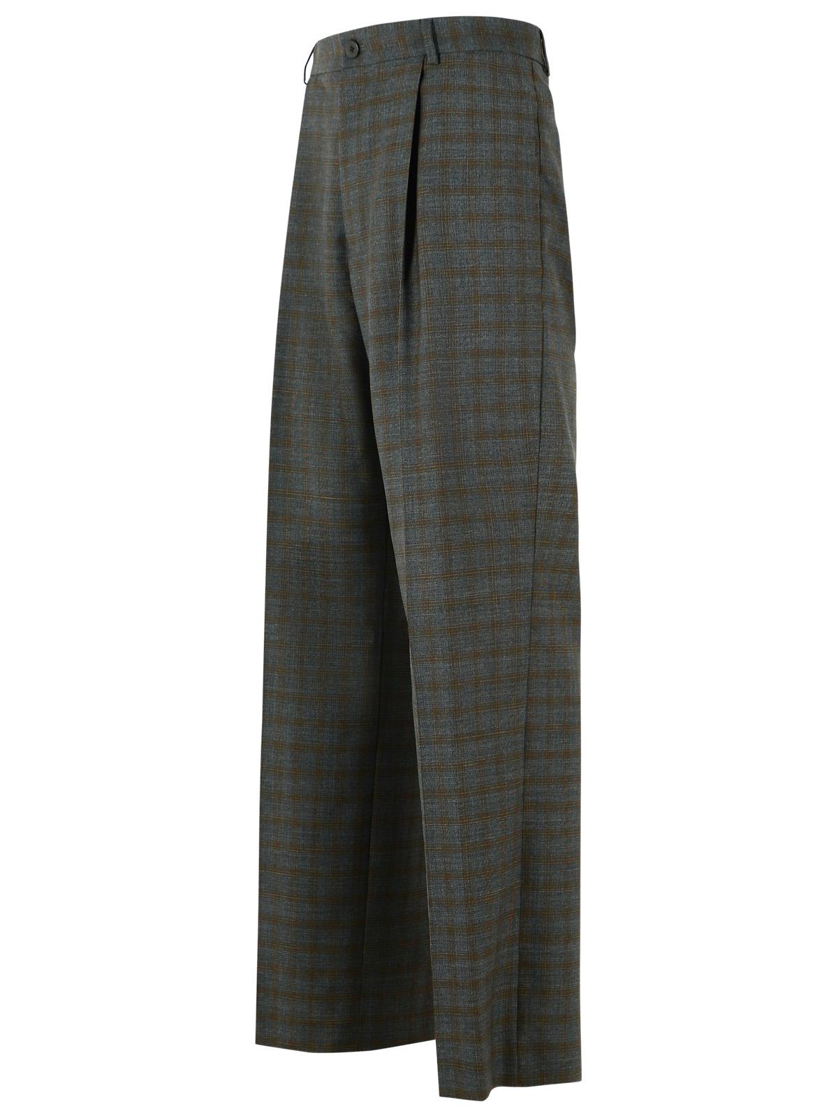 Dries Van Noten Brown Wool Trousers Men DRIES VAN NOTEN