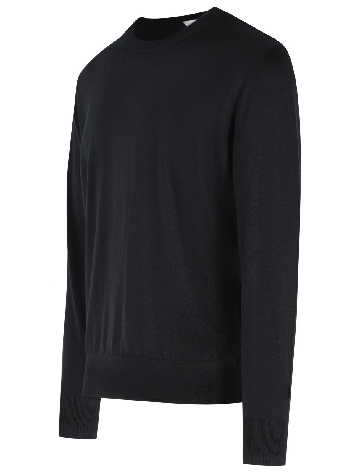 Dries Van Noten 'Murton' Black Merino Wool Sweater Men DRIES VAN NOTEN