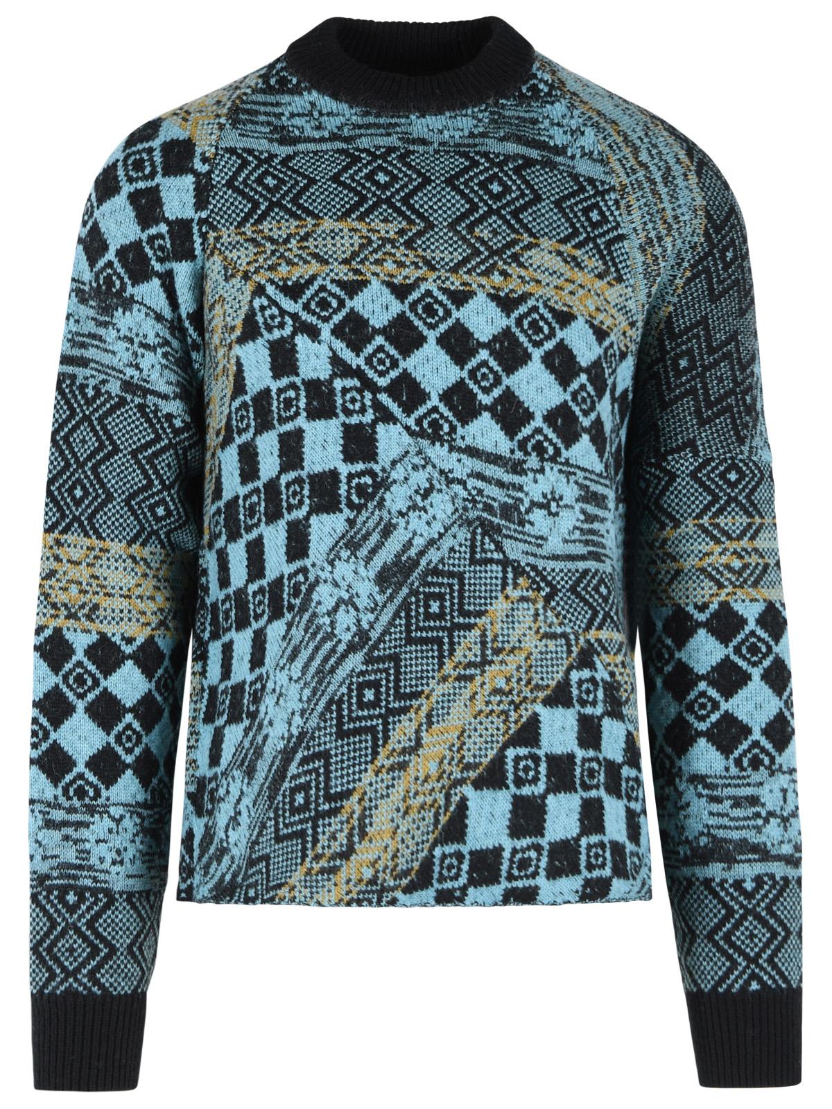 Dries Van Noten 'Macos' Black Wool Sweater Men DRIES VAN NOTEN
