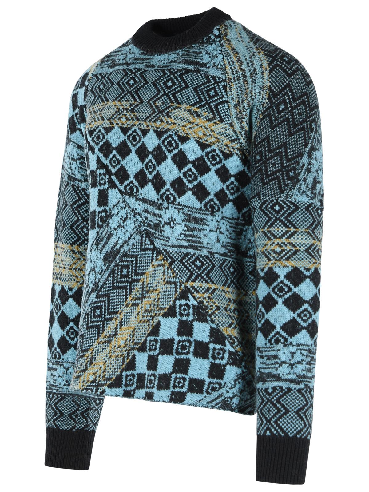 Dries Van Noten 'Macos' Black Wool Sweater Men DRIES VAN NOTEN