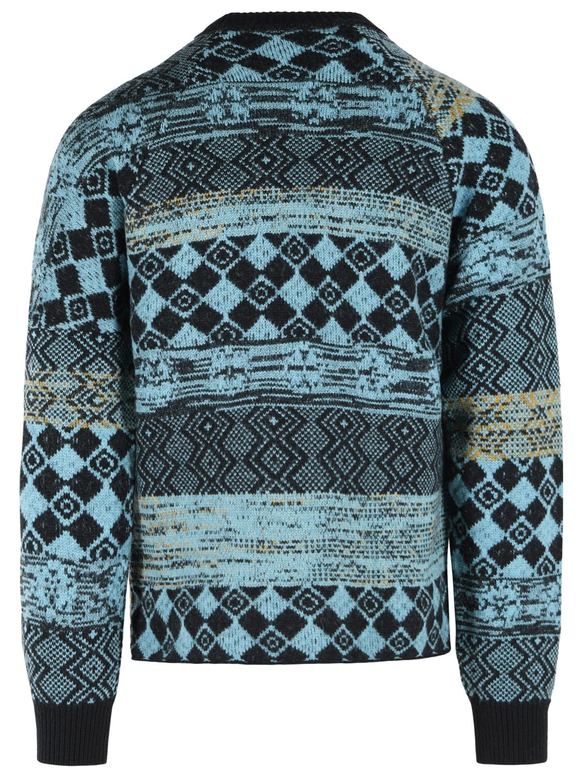 Dries Van Noten 'Macos' Black Wool Sweater Men DRIES VAN NOTEN