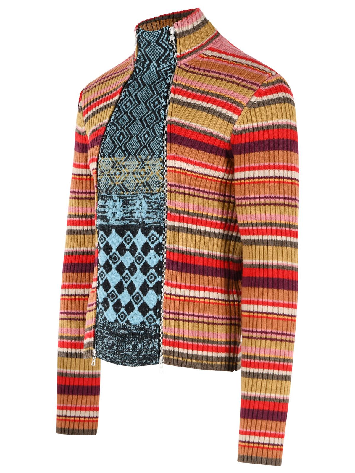 Dries Van Noten 'Macau' Multi Wool Sweater Men DRIES VAN NOTEN