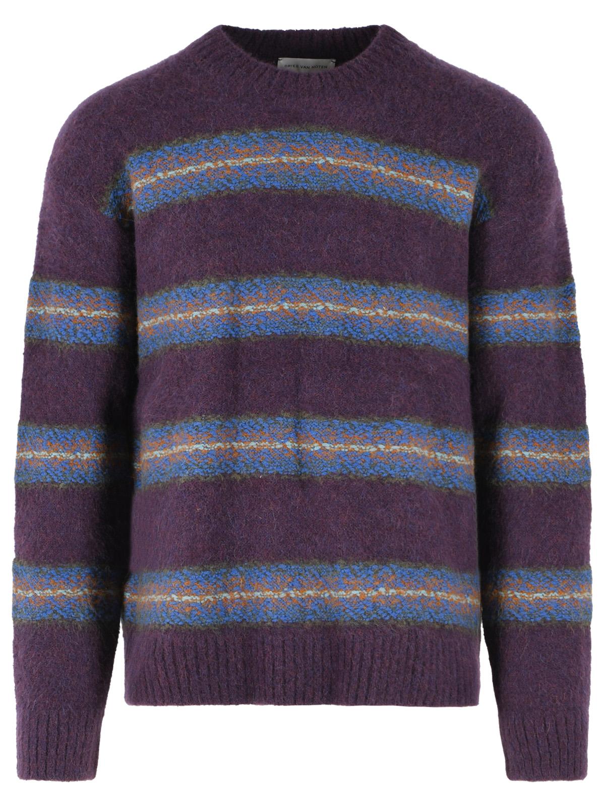 Dries Van Noten 'Master' Beige Alpaca Blend Sweater Men DRIES VAN NOTEN