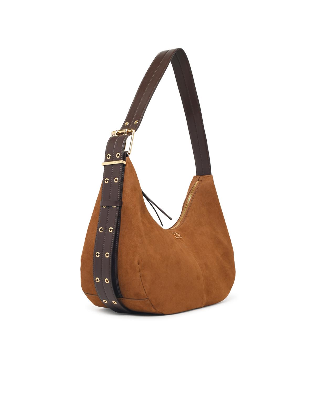 Ganni 'Hobo Belt' Brown Suede Bag Women GANNI