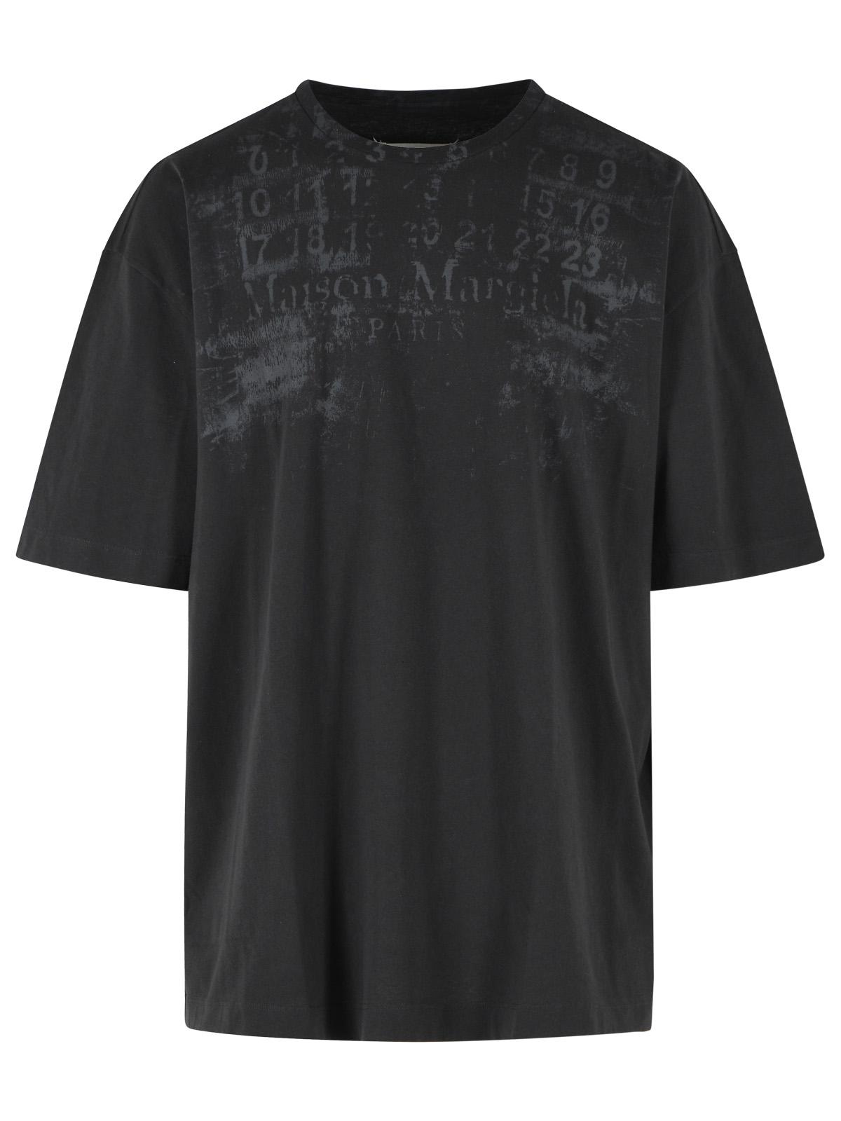 Maison Margiela 'Over' Grey Cotton T-Shirt Men MAISON MARGIELA