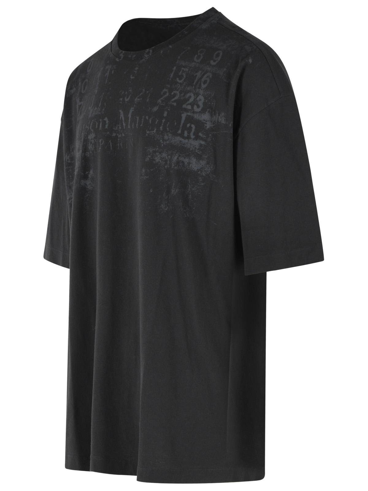 Maison Margiela 'Over' Grey Cotton T-Shirt Men MAISON MARGIELA