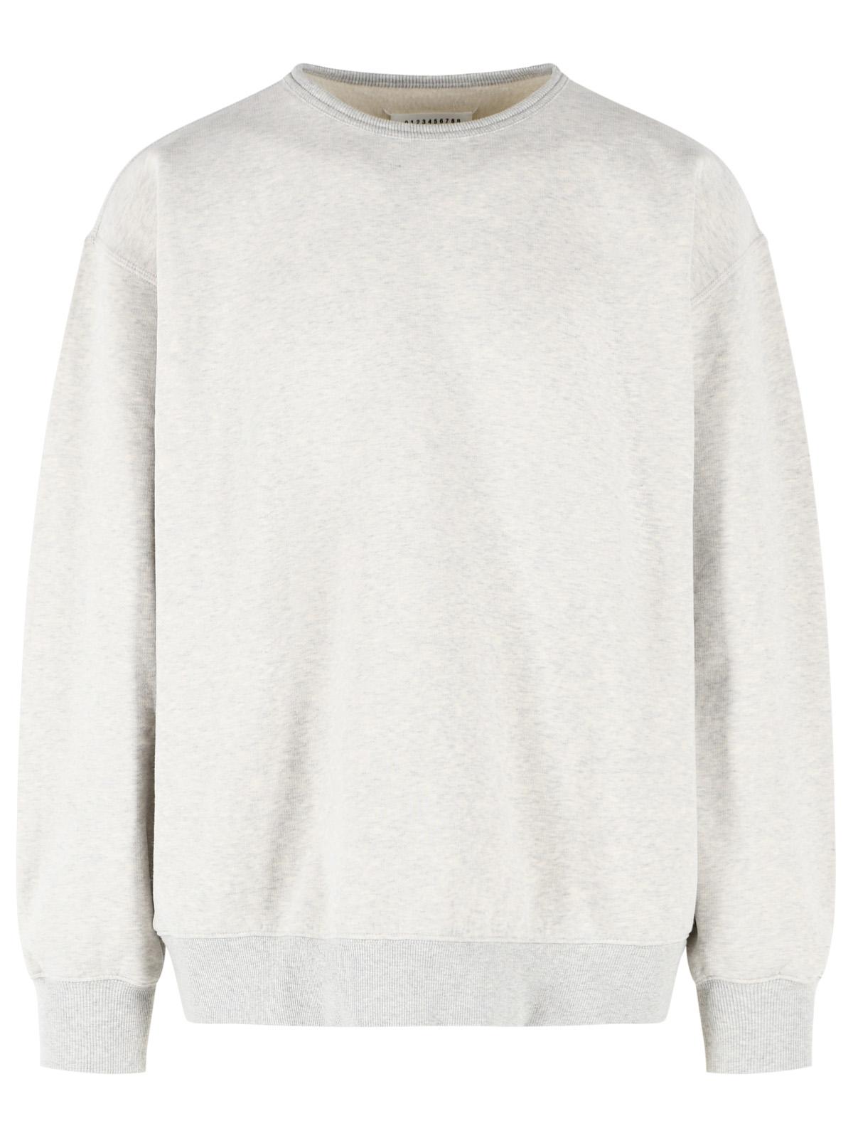 Maison Margiela Ecru Cotton Sweatshirt Men MAISON MARGIELA