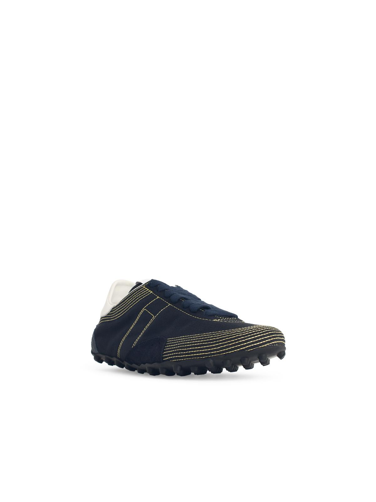 Maison Margiela 'Sprinters' Blue Fabric Sneakers Men MAISON MARGIELA