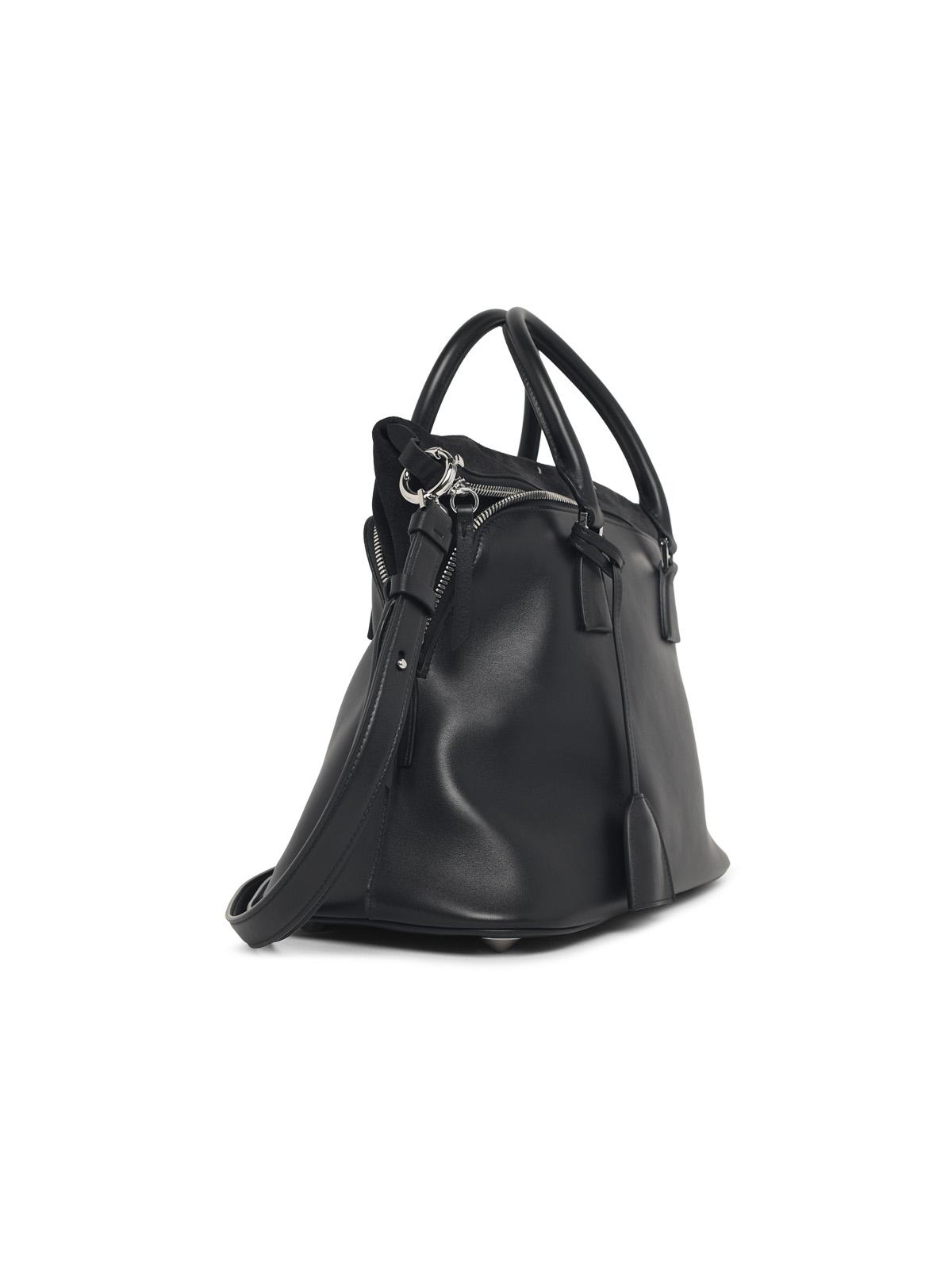 Maison Margiela '5Ac Soft' Medium Bag In Dark Grey Leather Women MAISON MARGIELA