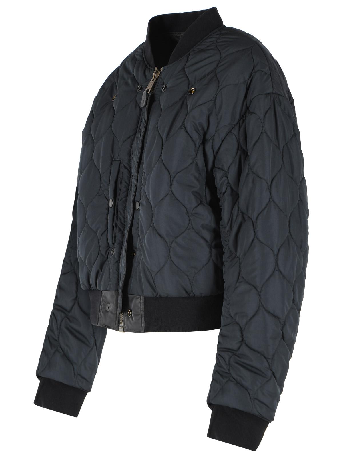 Maison Margiela Dark Grey Polyamide Reversible Bomber Jacket Women MAISON MARGIELA