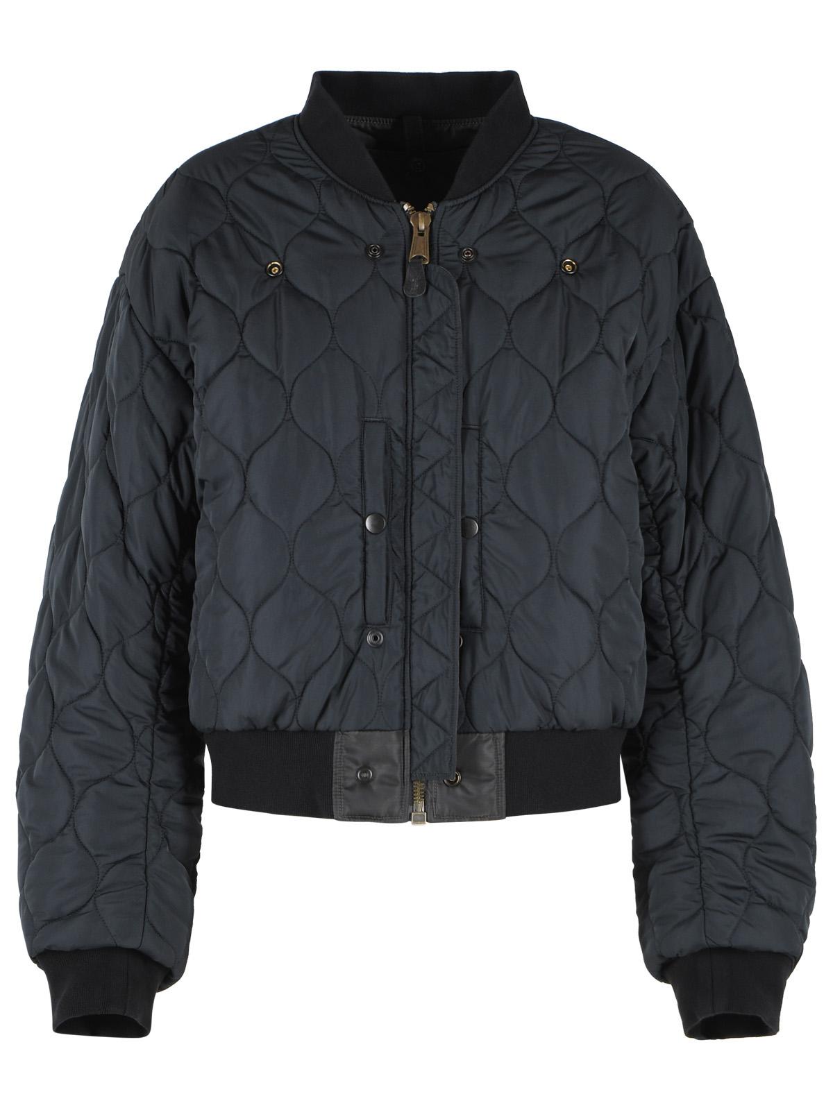 Maison Margiela Dark Grey Polyamide Reversible Bomber Jacket Women MAISON MARGIELA