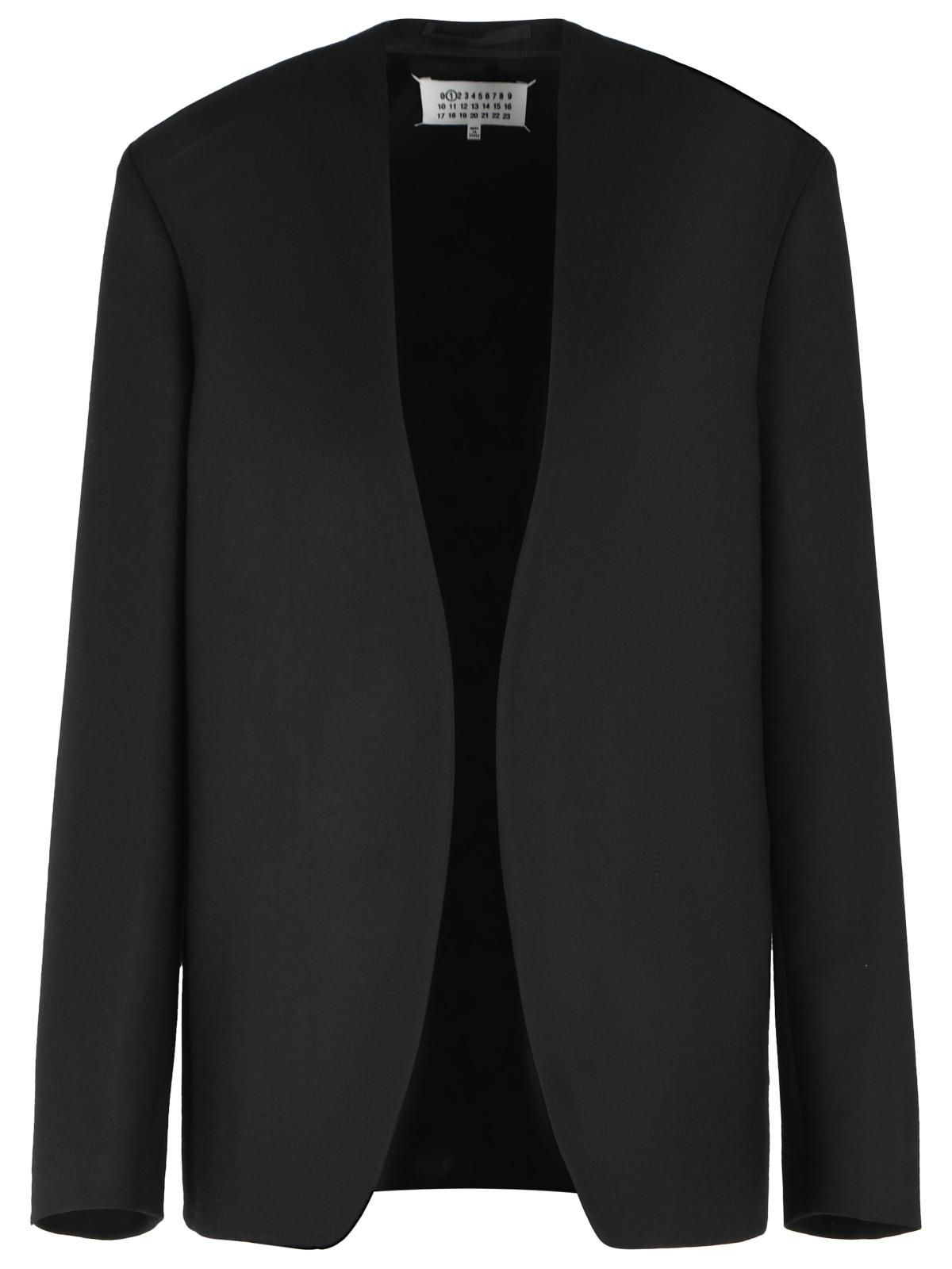 Maison Margiela Black Virgin Wool Blazer Women MAISON MARGIELA