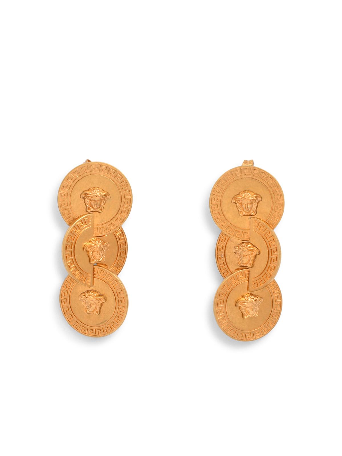 Versace Tribute' Brass Earrings Women VERSACE