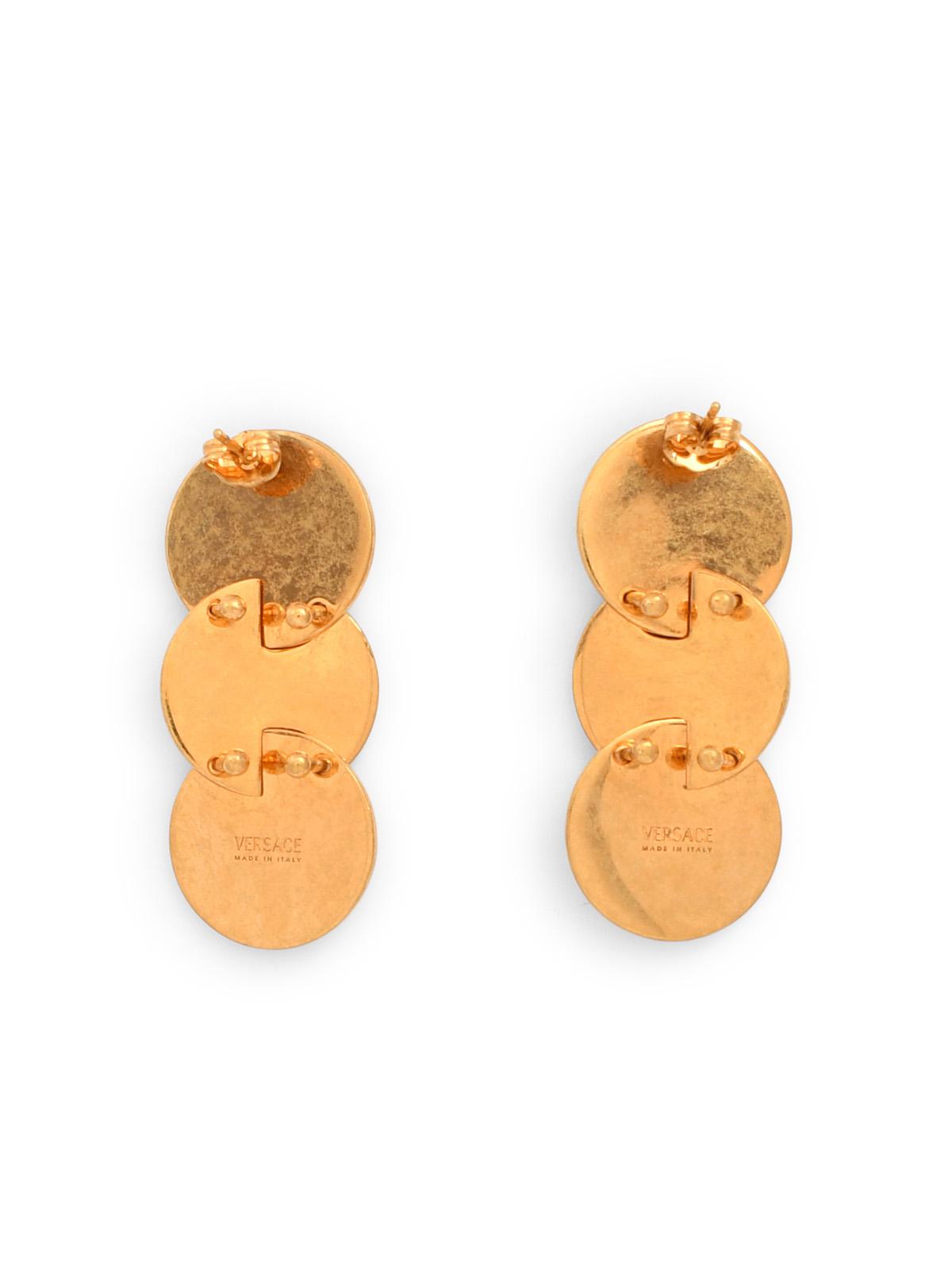 Versace Tribute' Brass Earrings Women VERSACE