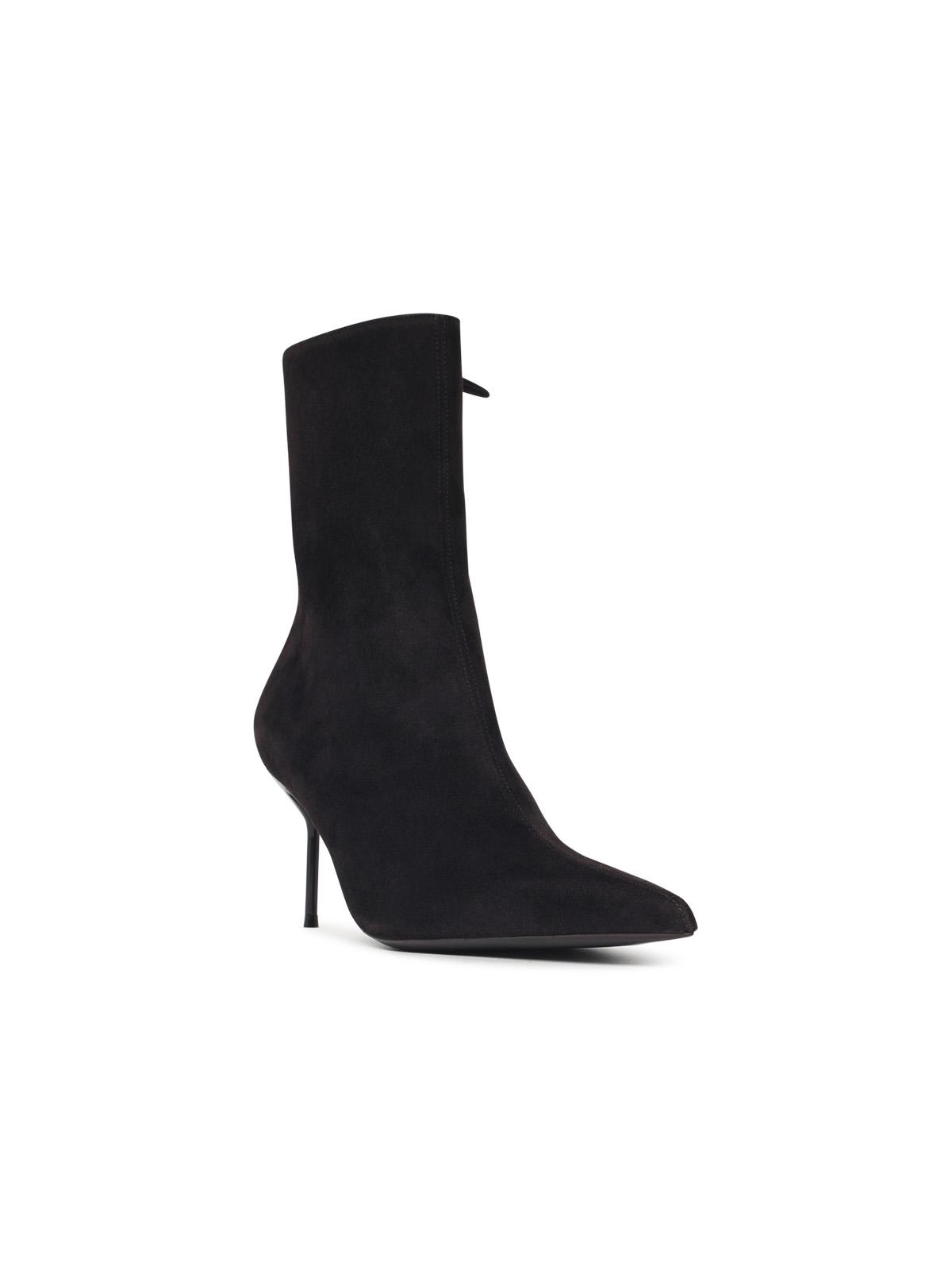 Paris Texas 'Lidia 70' 'Fondente' Brown Suede Ankle Boots Women