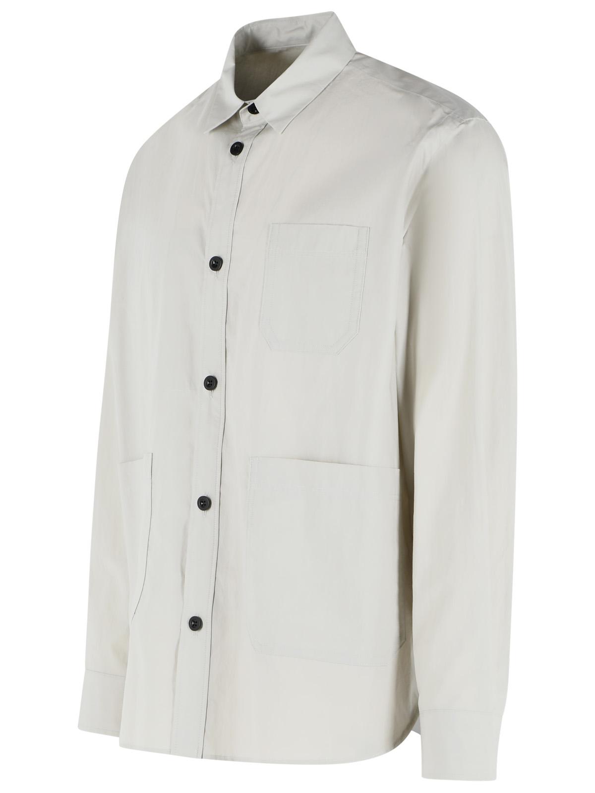 Sacai 'Typewriter' Light Beige Cotton Shirt Men SACAI