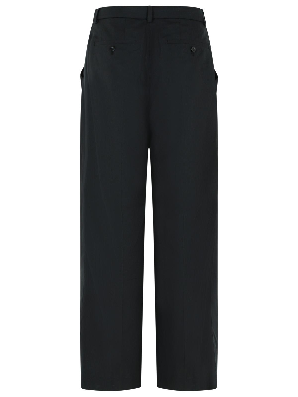 Sacai Black Wool Blend Pants Women SACAI
