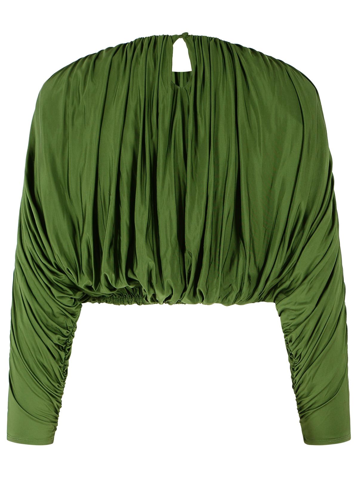 Self Portrait Olive Viscose Blend Sweater Women SELF-PORTRAIT