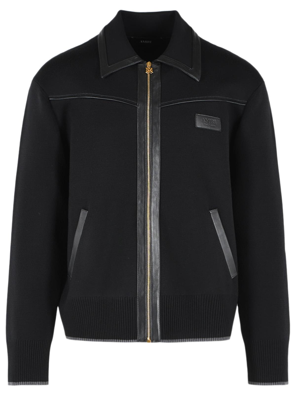 Amiri Black Wool Jacket Men AMIRI