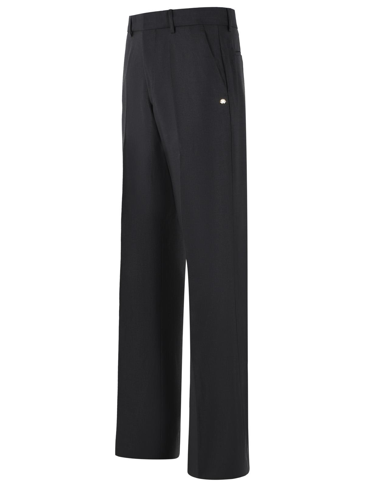 Amiri 'Ma' Black Virgin Wool Blend Pants Men AMIRI