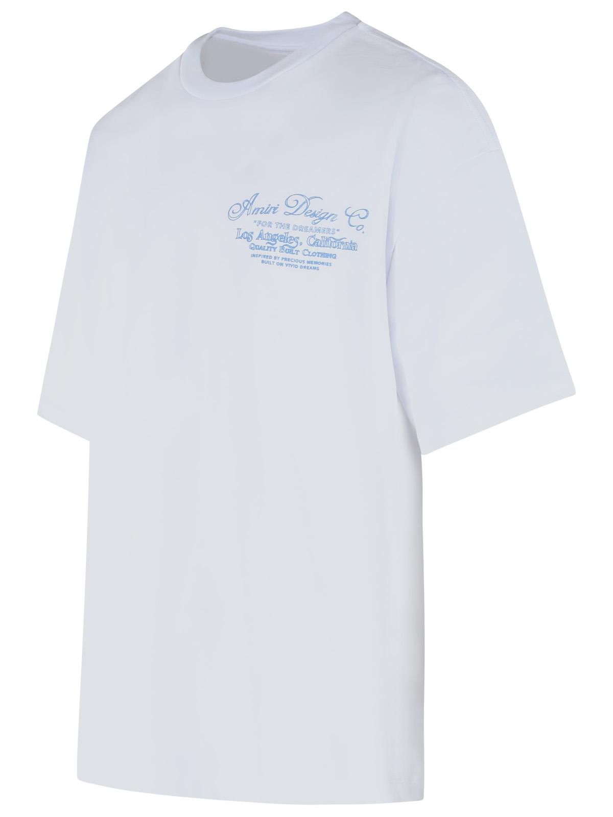 Amiri 'Dreamers Chain' White Cotton T-Shirt Men AMIRI