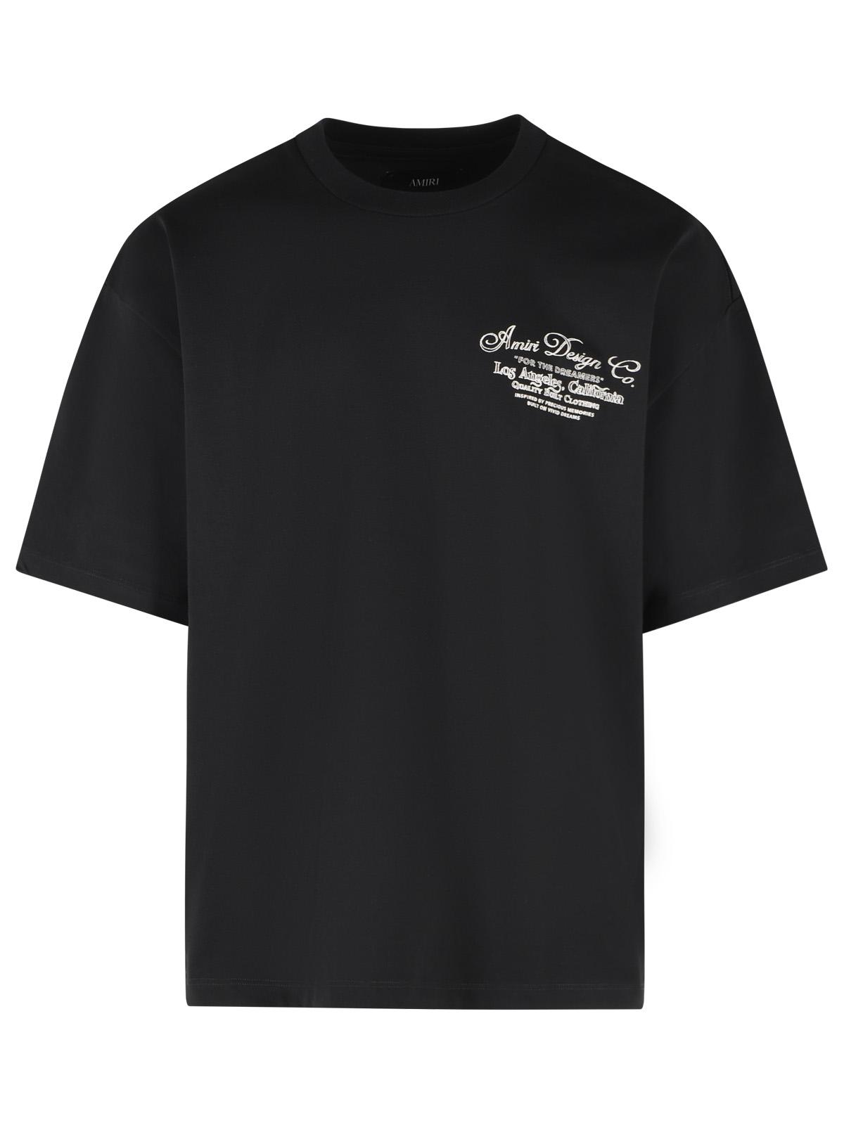 Amiri 'Dreamers Chain' Black Cotton T-Shirt Men AMIRI