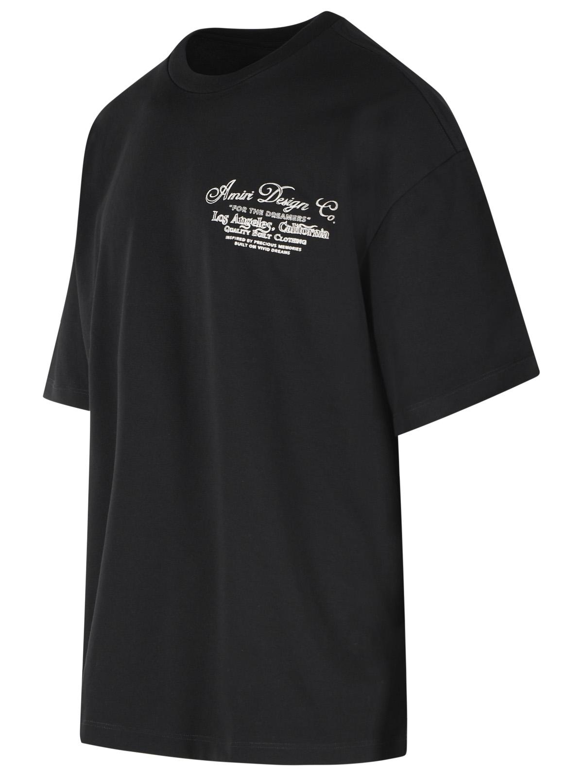 Amiri 'Dreamers Chain' Black Cotton T-Shirt Men AMIRI