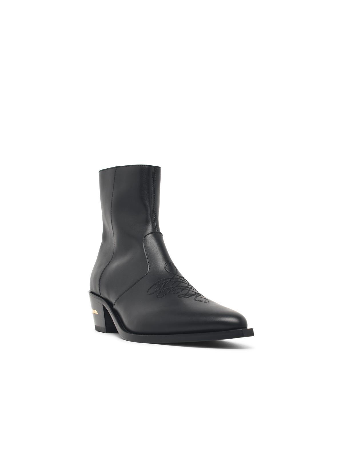 Amiri 'Ma Pointy' Black Leather Boots Men AMIRI