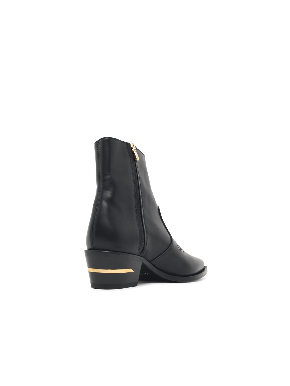 Amiri 'Ma Pointy' Black Leather Boots Men AMIRI