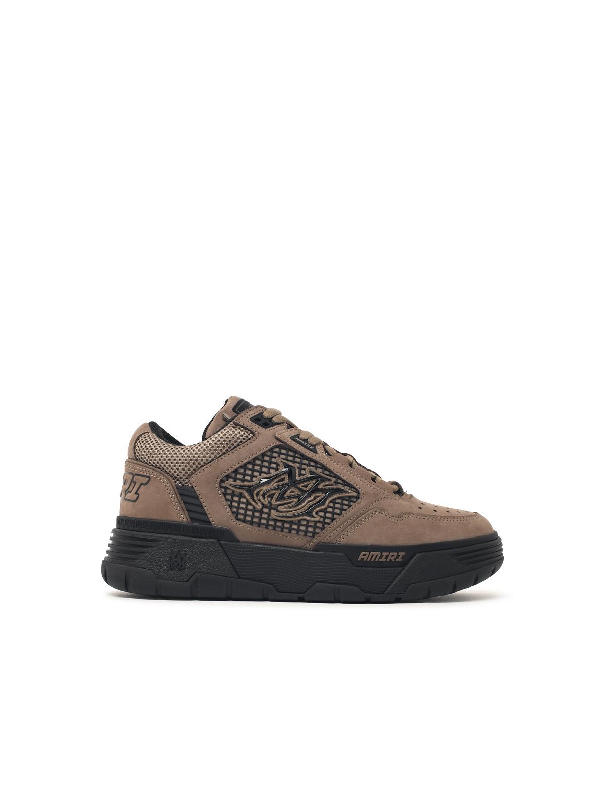 Amiri 'Ma-94' Brown Leather Blend Sneakers Men AMIRI