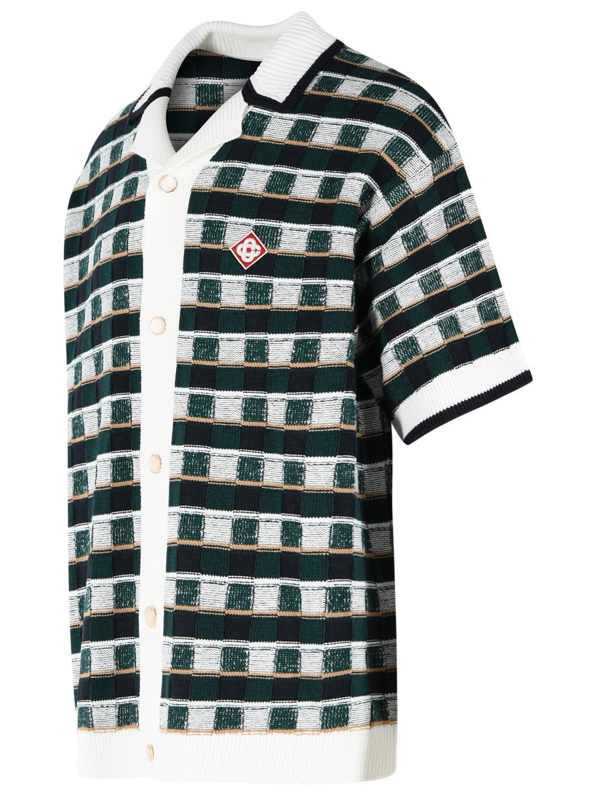 Casablanca 'Mosaic' Multicolor Cotton Shirt Men CASABLANCA