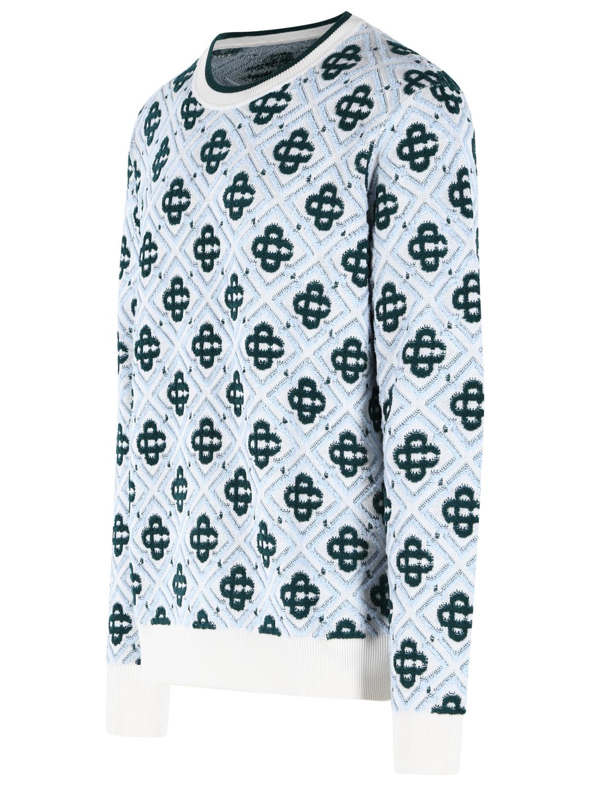 Casablanca 'Monogram' Multi Wool Sweater Men CASABLANCA