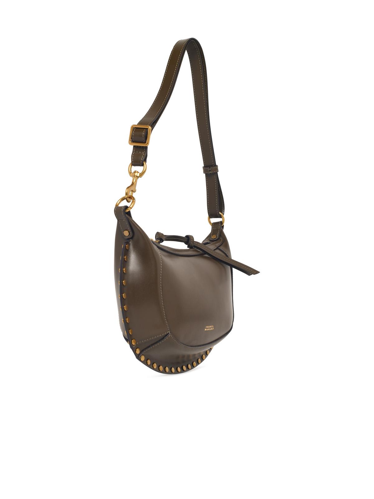 Isabel Marant 'Oskan Moon' Brown Leather Bag Women ISABEL MARANT