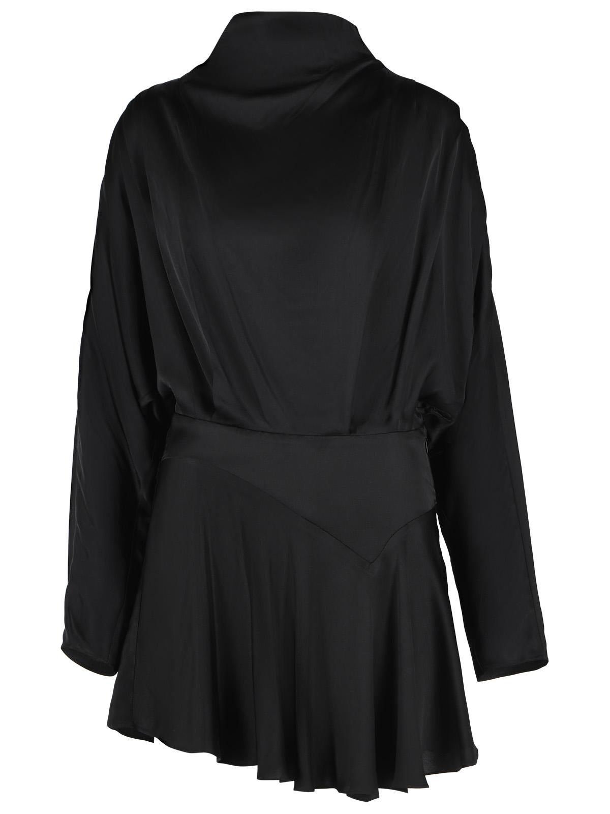 Isabel Marant 'Neline' Black Viscose Mini Dress Women ISABEL MARANT