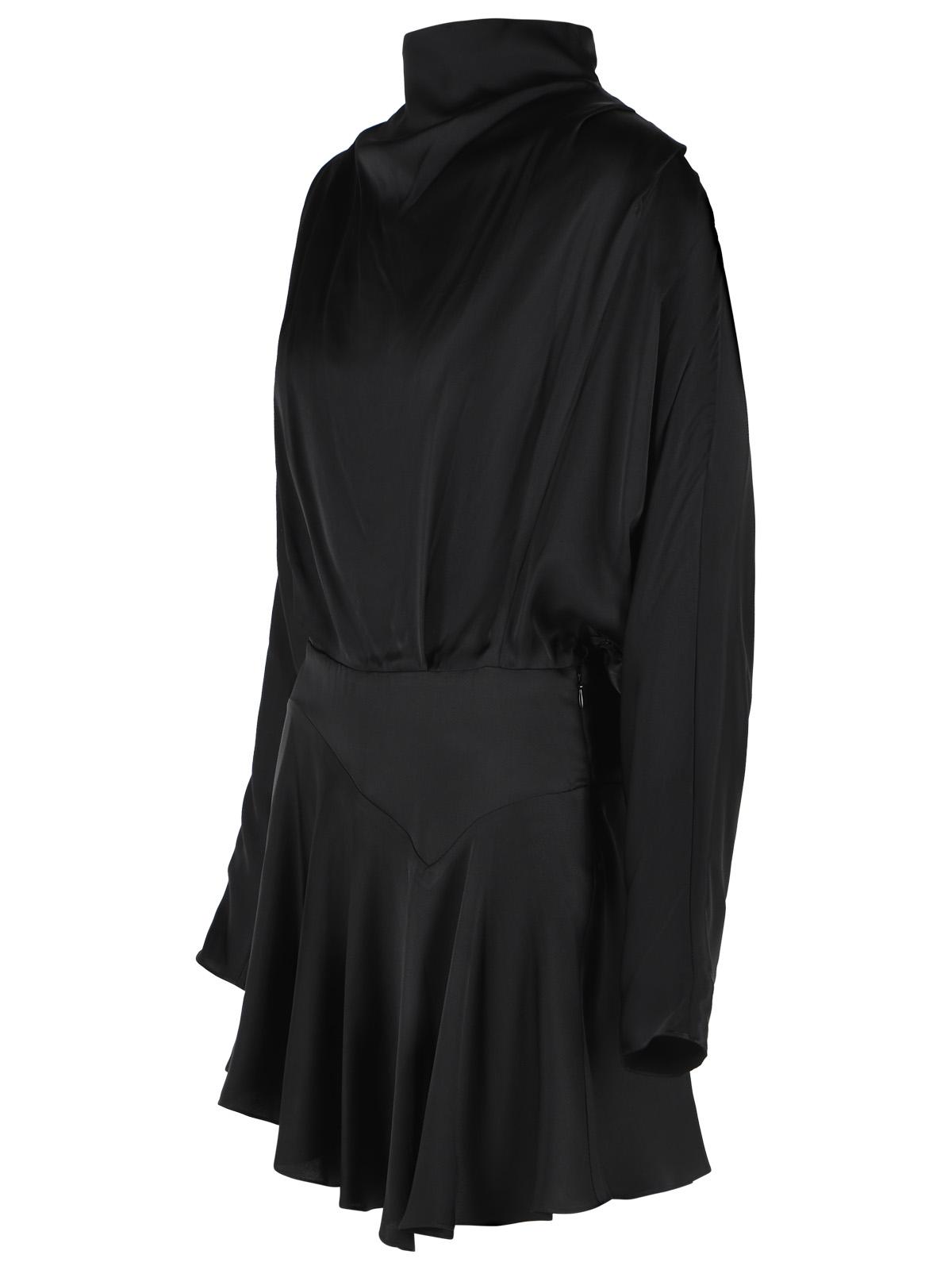 Isabel Marant 'Neline' Black Viscose Mini Dress Women ISABEL MARANT